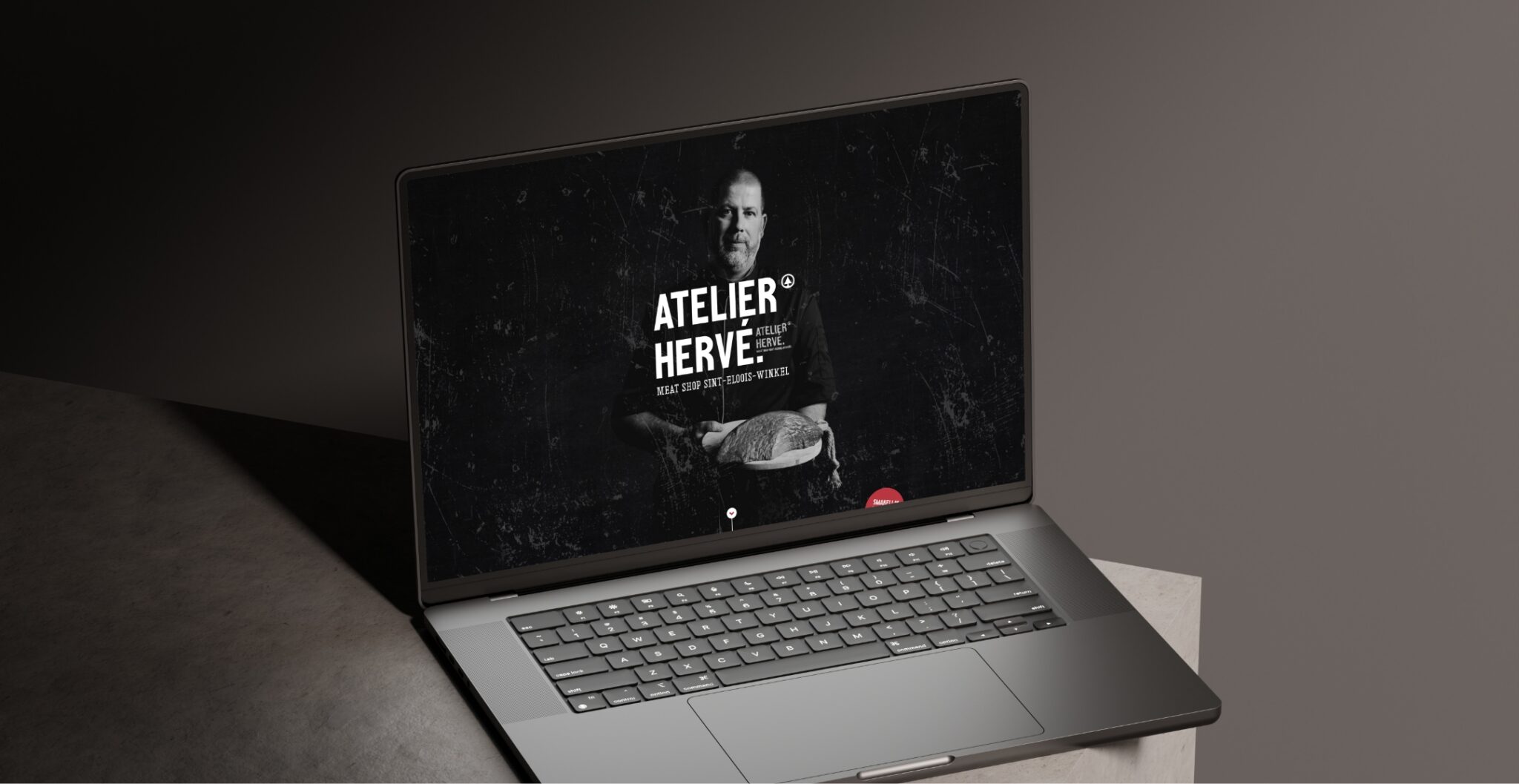 Mockup website Atelier Hervé